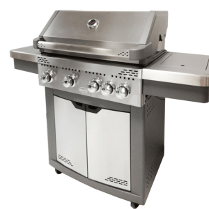 GENERATION FUNPRO ACCIAIO INOX 4 FUOCHI CON FORNELLO LATERALE