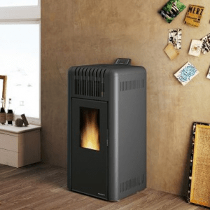 Stufa a pellet aria Dani New 8 Kw Porta in Vetro Palazzetti