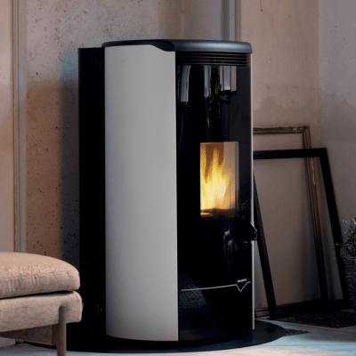 Stufa a pellet Jackie Idro 26 Kw Palazzetti