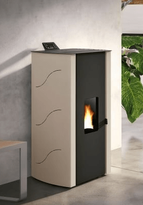 Stufa a pellet aria Malù 8,14 kw Palazzetti New