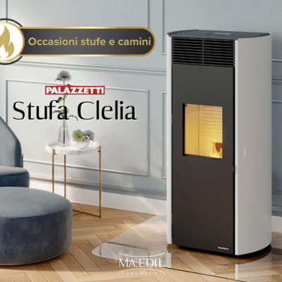 Stufa a pellet Clelia 13 kW PRO3