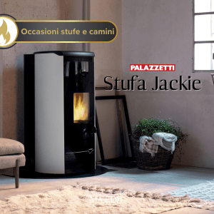 Stufa a pellet Ecofire Jackie Idro 20kw