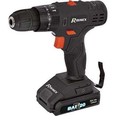 Trapano avvitatore 2 batterie 20V Ribitech