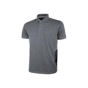 POLO MANICA CORTA GAP GREY METEORY UPOWER