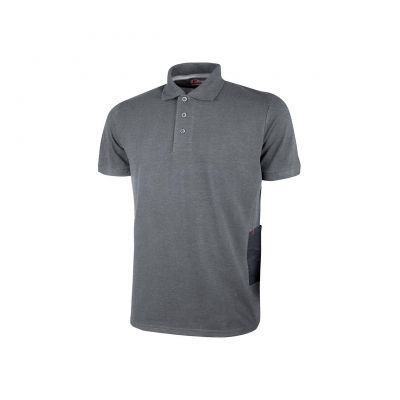 POLO MANICA CORTA GAP GREY METEORY UPOWER